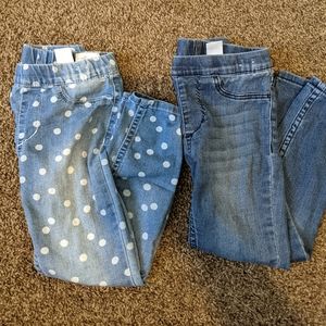 Bundle Toddler girl H&M jeggings 4T